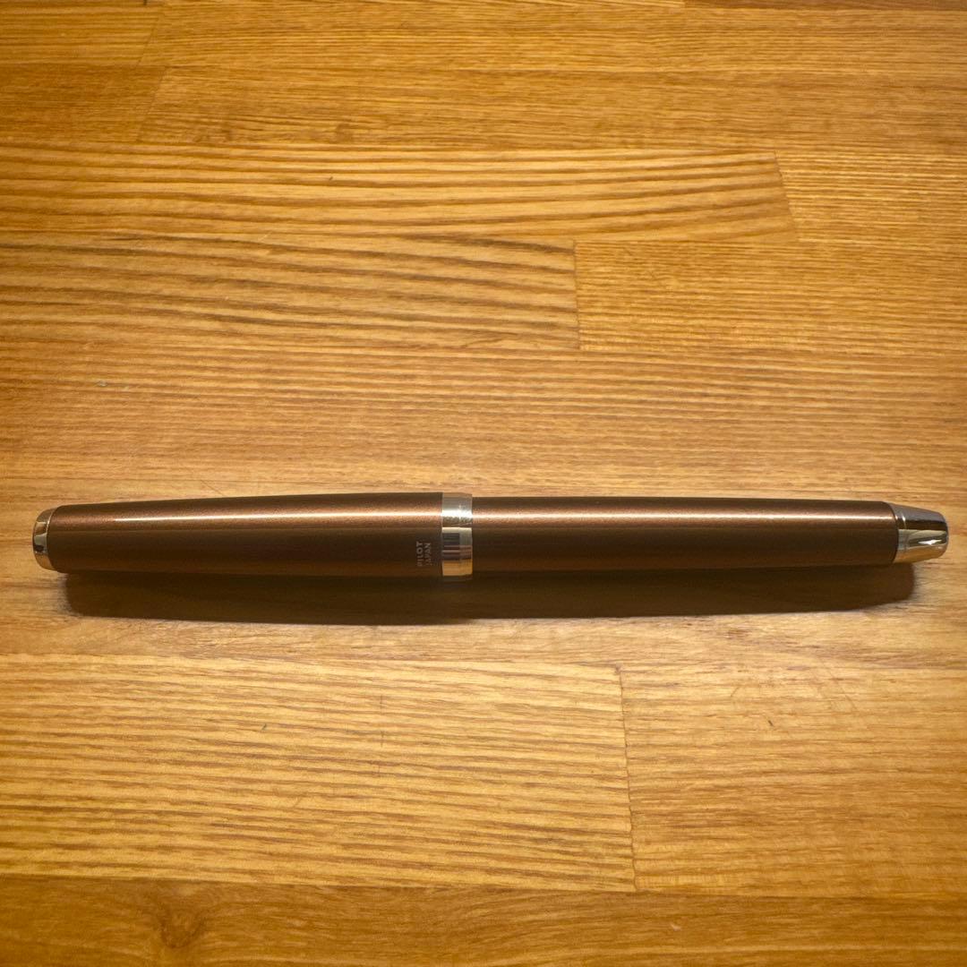 パイロット万年筆エラボーブラウン 極細字軟(SEF) FE-25SR-BNSEF