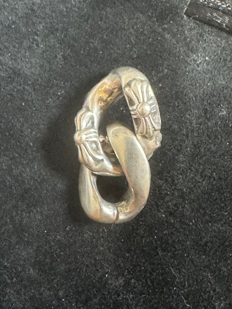 クロムクロムハーツフローラルクロスIDファンシーブレスレット余り2コマ