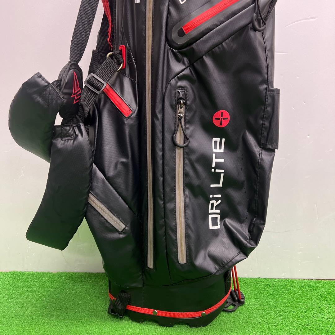 ビッグマックス　BIG MAX キャディーバック　8インチ ブラック　メンズ