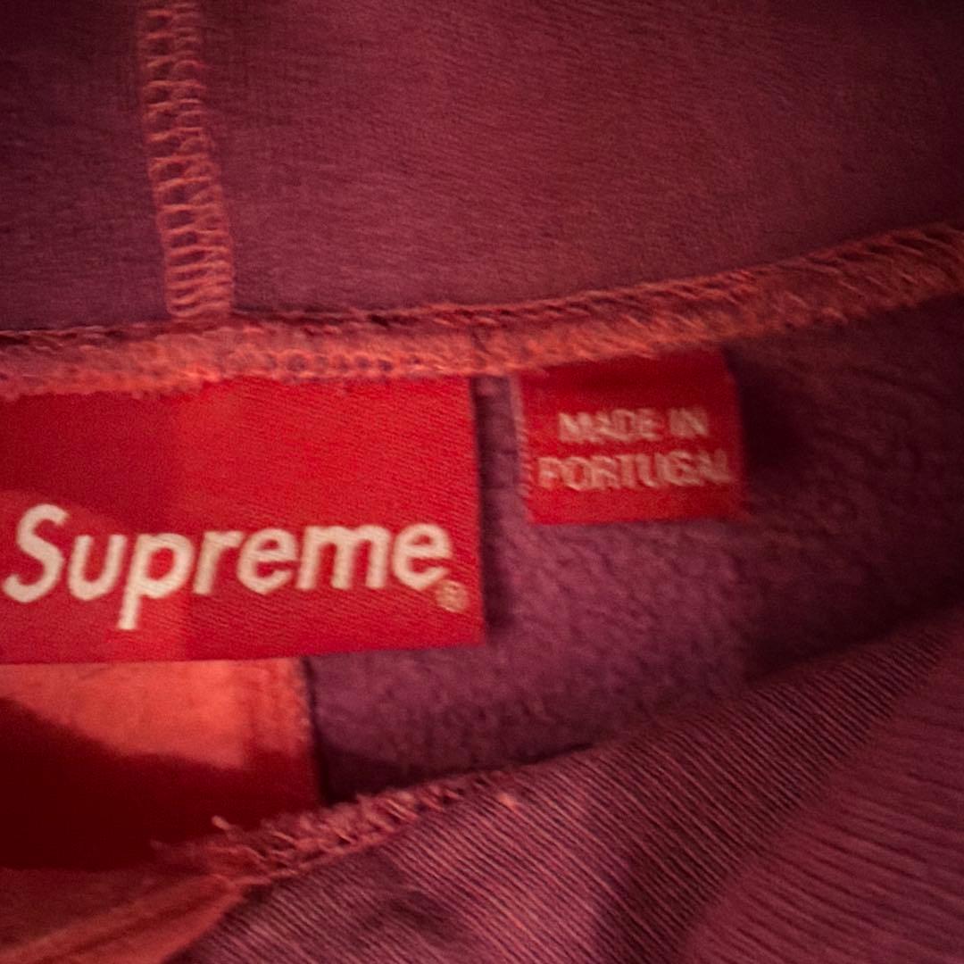 Supreme パッチワーク スウェットパーカー