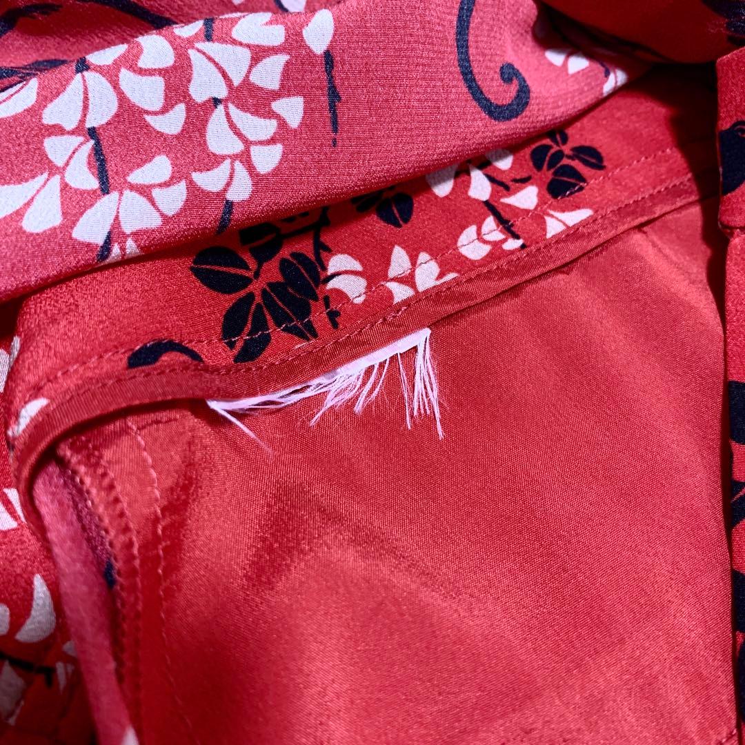 希少⭐️レッドヴァレンティノ　オールインワン　サロペット　総柄　赤