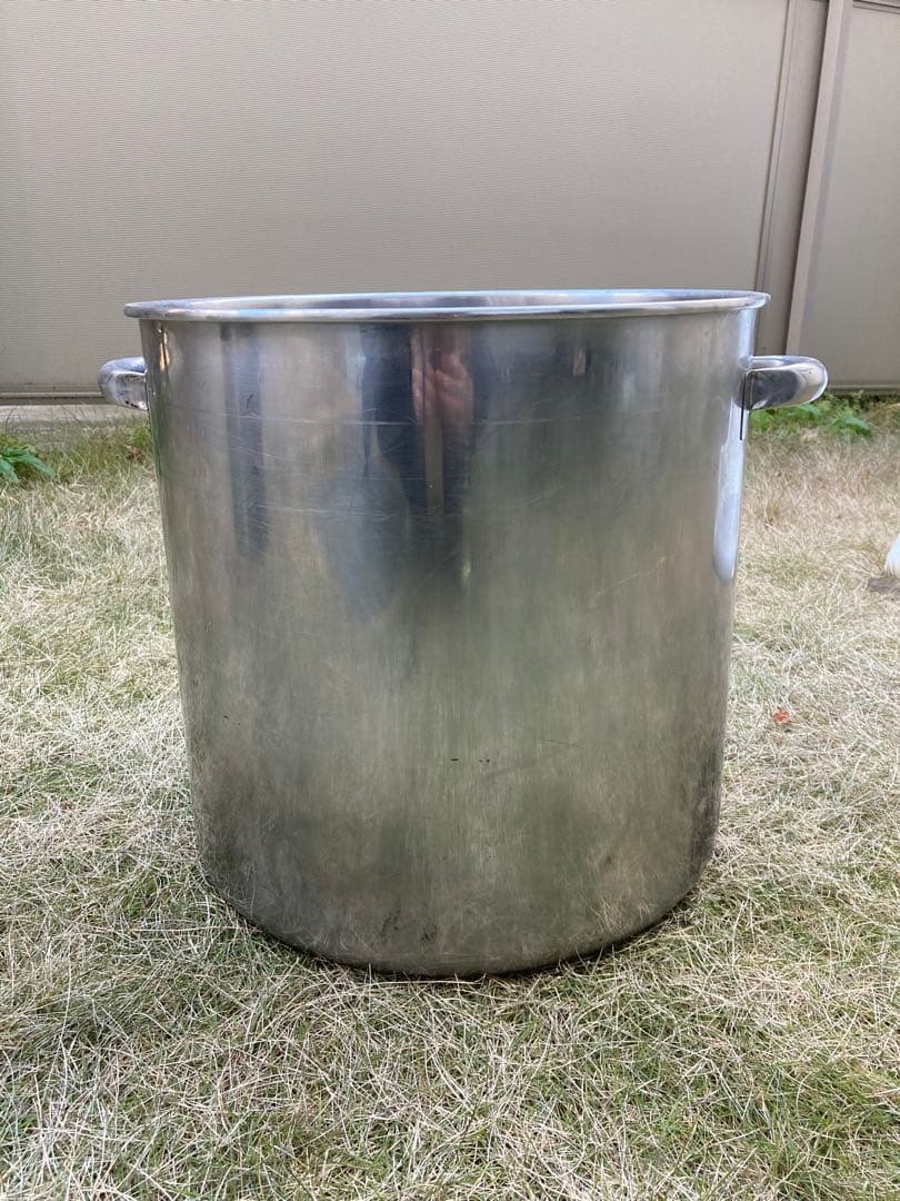 ステンレス製 寸胴鍋 約40cm