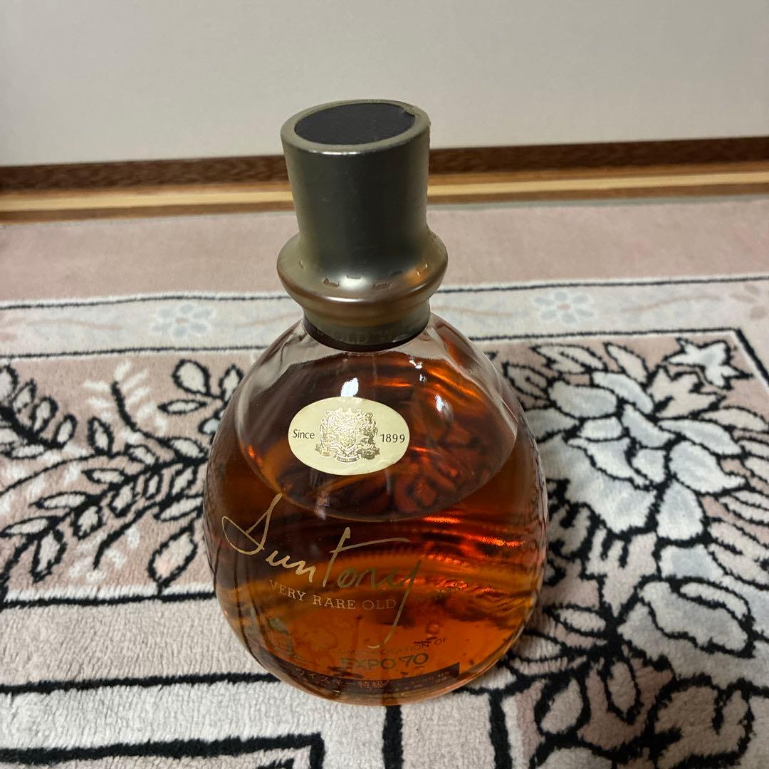 サントリー VERY RARE OLD WHISKY 1970万博記念未開封古酒