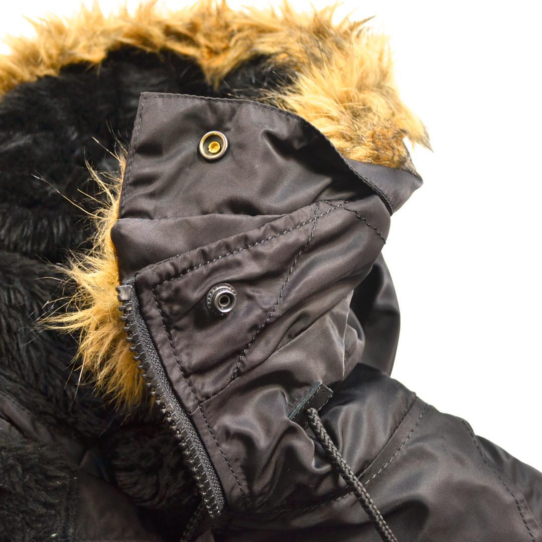 【極美品】ALPHA INDUSTRIESアルファ N-3BフライトジャケットL