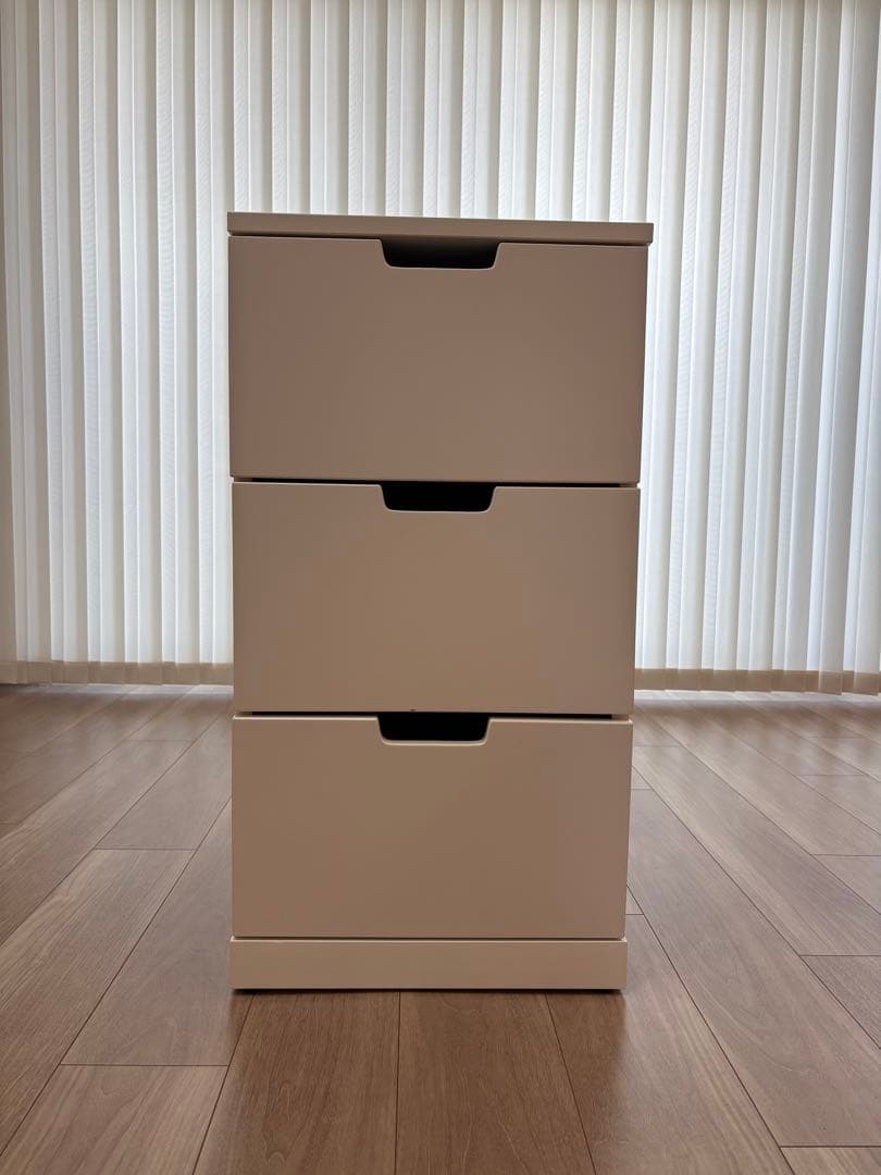 【送料込み】IKEA NORDLI ノールドリ チェスト ホワイト