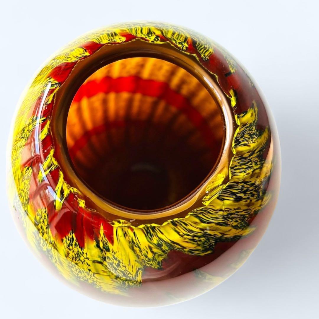 01さま専用おまとめ　60–70s ヴィンテージ レインボーガラス 2点セット