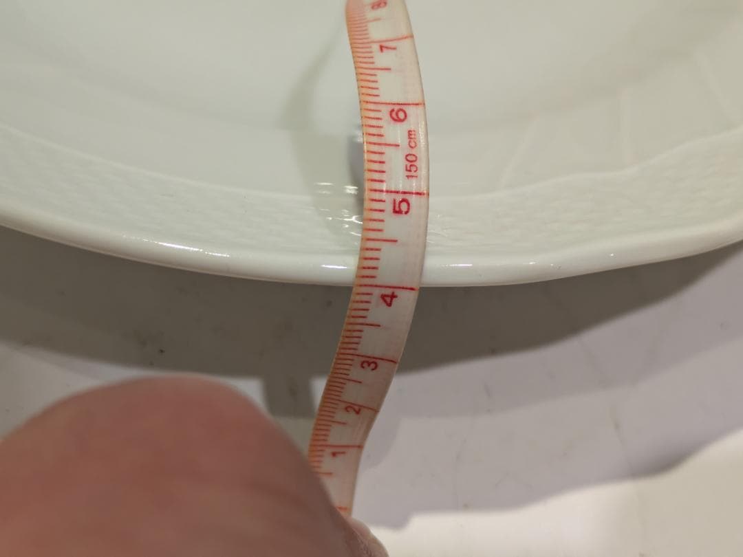 Richard Ginori ベッキオホワイト スーププレート 24cm ×6枚