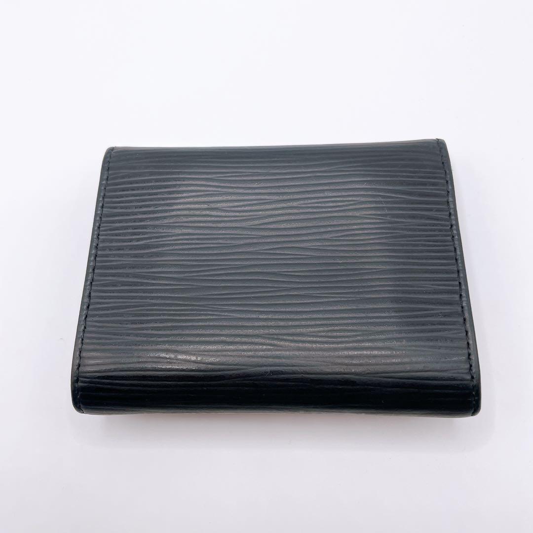 ルイヴィトン ポルトモネサンプール エピ　カードケース　ケース　黒