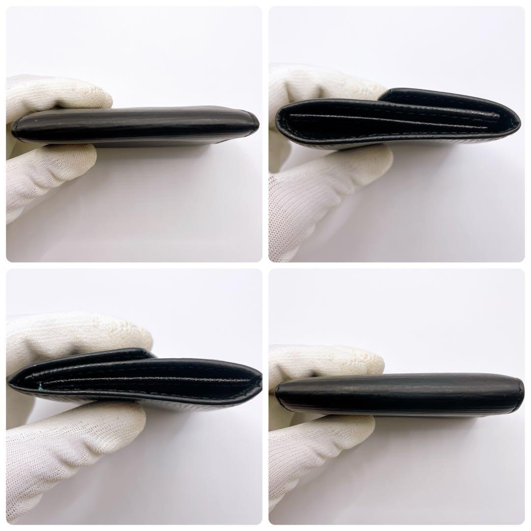 ルイヴィトン ポルトモネサンプール エピ　カードケース　ケース　黒