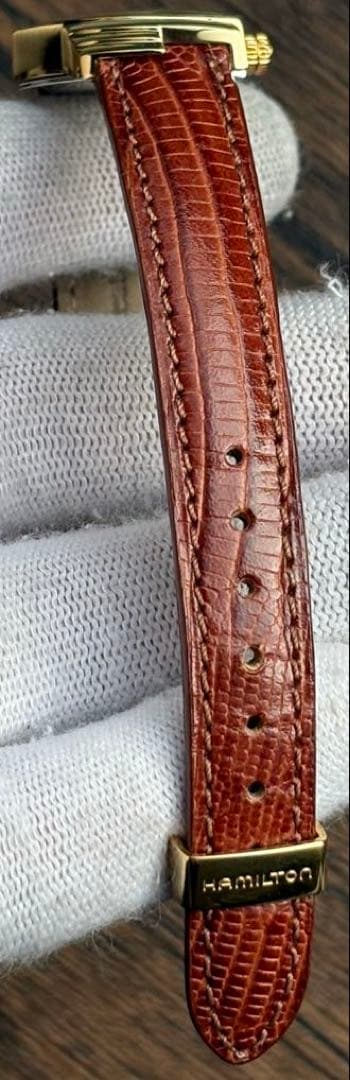 ジャンク Hamilton ハミルトン ベンチュラ ゴールド 6334