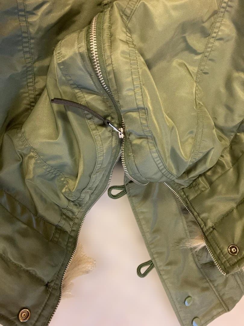 新品 N-2B フライトジャケット L~XL ファー付 短丈 米空軍 N2B