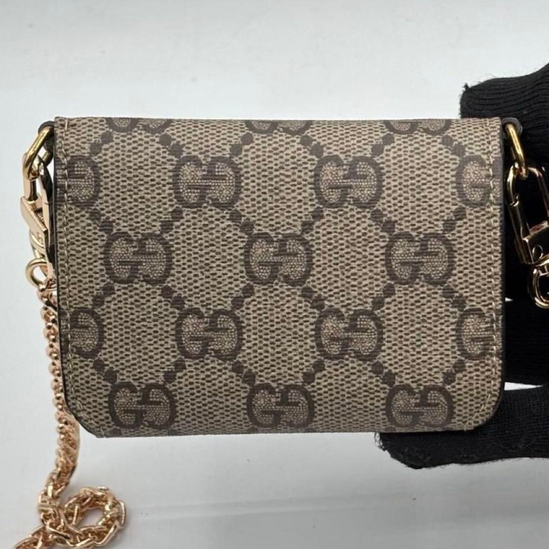 希少 新品に近い グッチ バレンシアガ ハッカープロジェクト チェーンウォレット