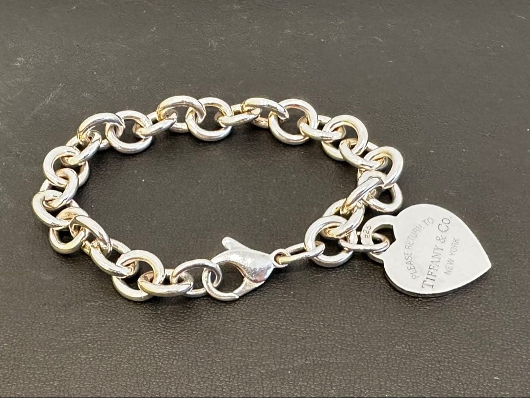 ◇ティファニー リターントゥハート タグ チェーンブレスレット シルバー◇