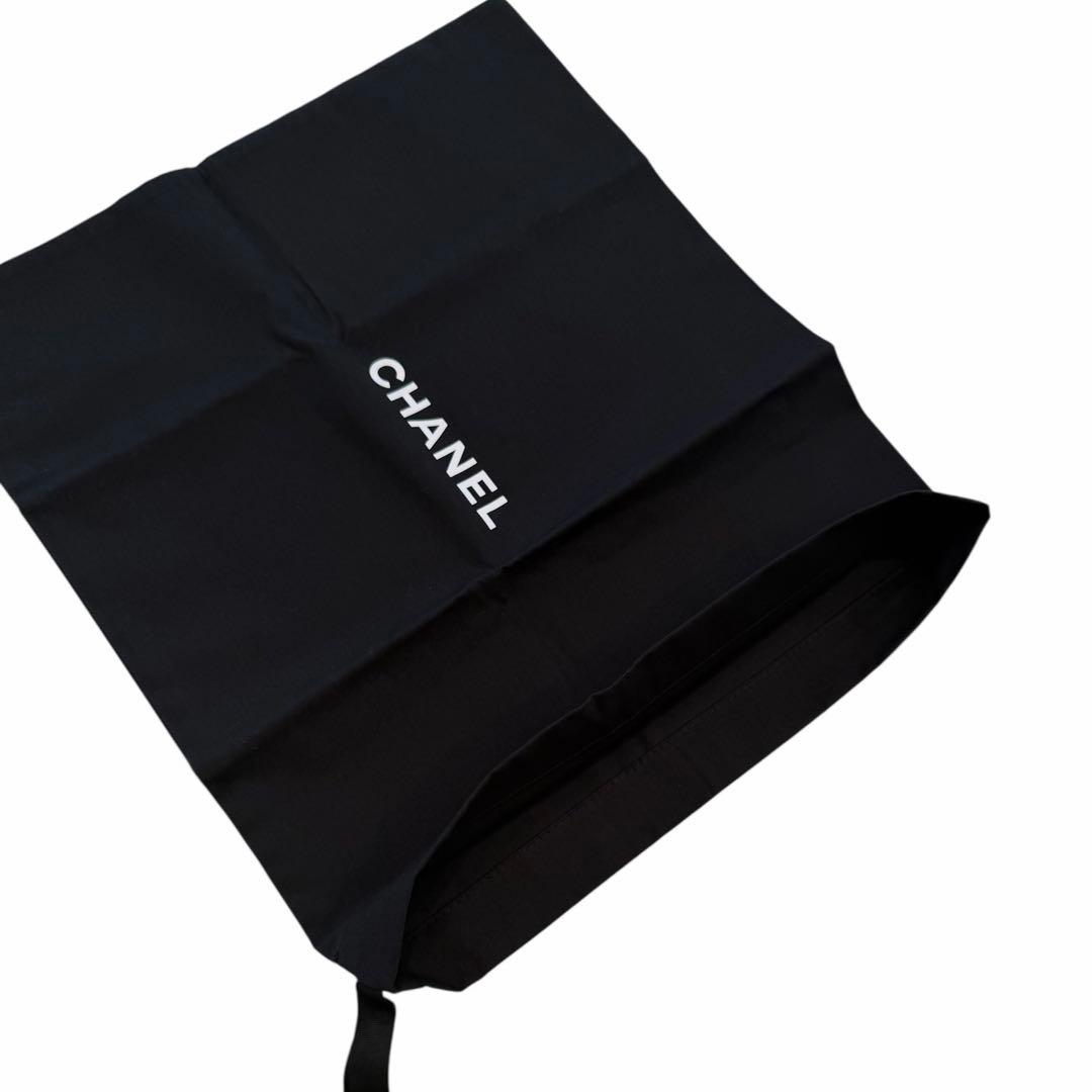 CHANEL 空箱 布袋 リボン付き 新品 黒