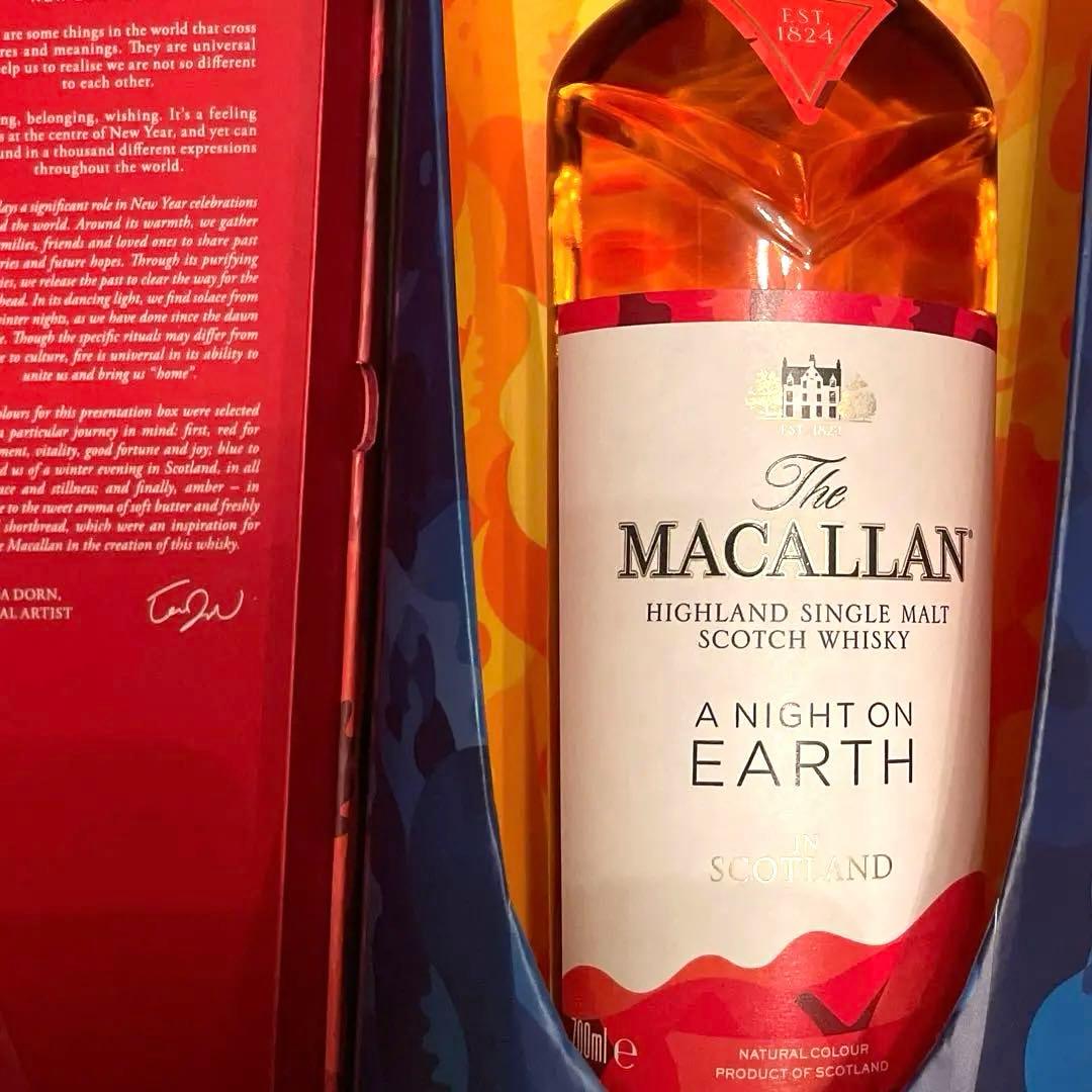 るんるん【新品未開封】ザ・マッカラン ア・ナイト・オン・アース イン スコ
