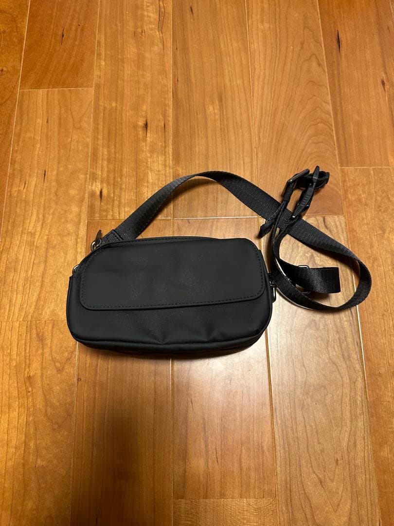 QUICK PACK ミニマルポケットバッグ ブラック