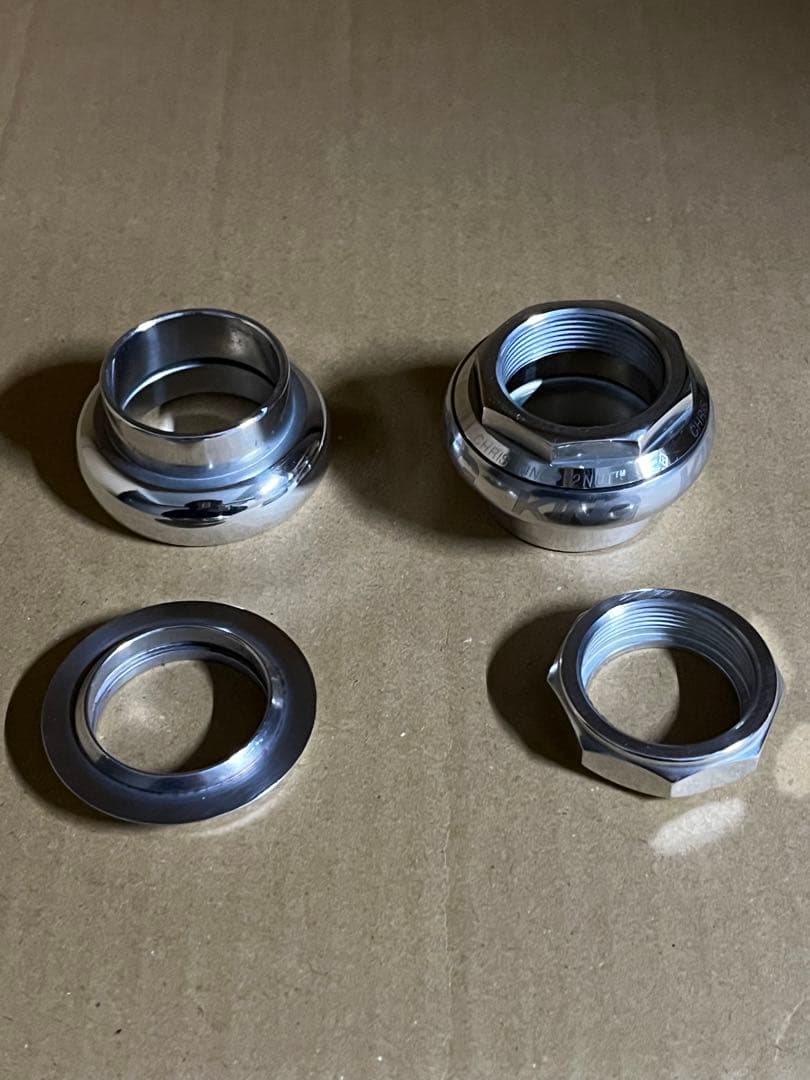 加工 クリスキング 2nutヘッドパーツ 1インチ oldmtbリヴェンデル等に