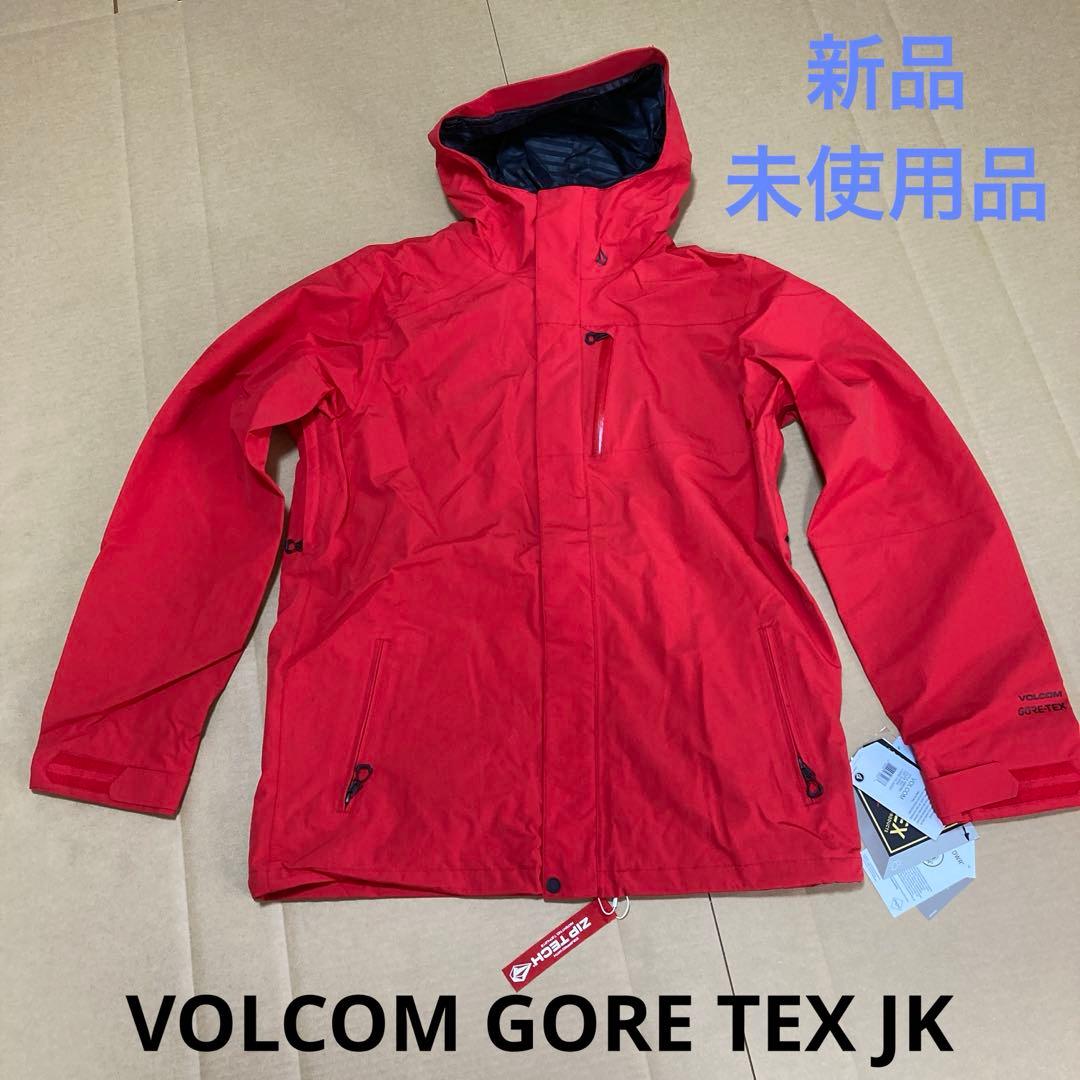 VOLCOM メンズ L GOER TEX JK RED XL ゴアテックス