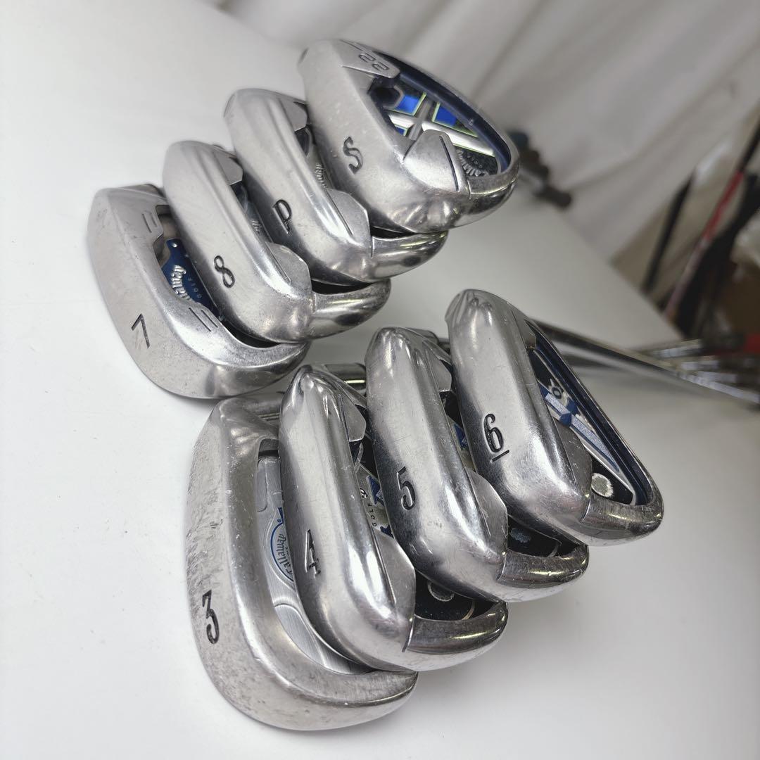 【激安‼️】男性右利き キャロウェイ ゴルフクラブセット キャディバッグ付