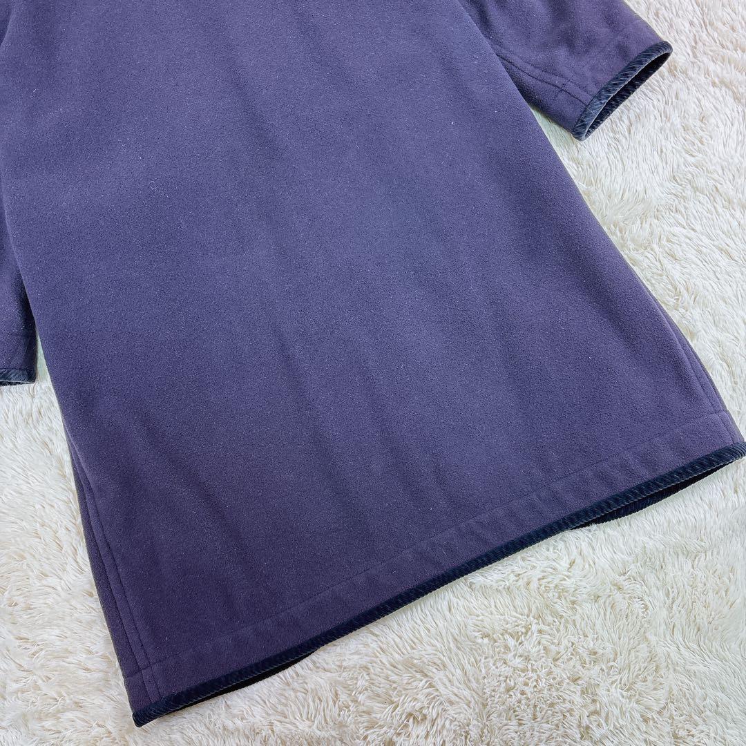 ETRO ロングコート　ラビットファー　カシミヤ ペイズリー柄　金ボタン　S