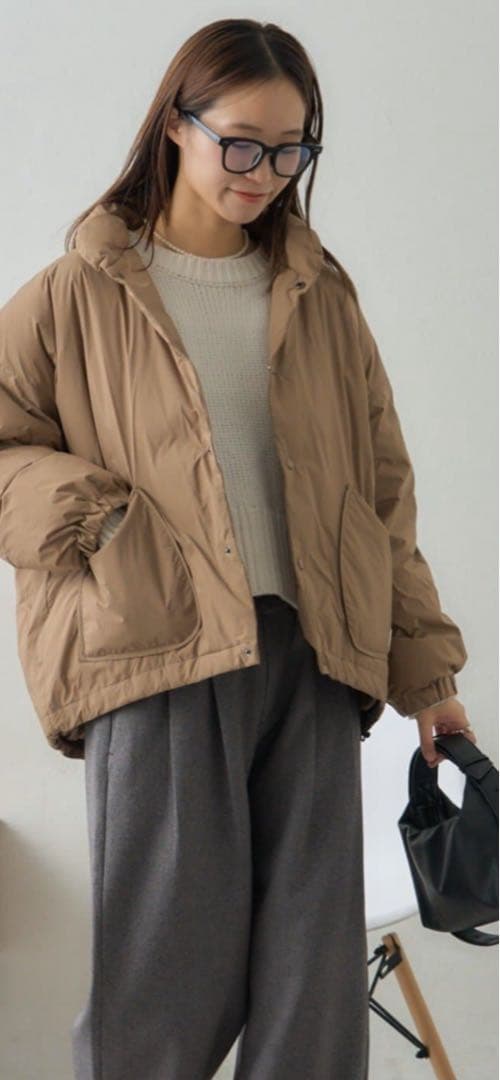 【GEVACO】ノンステッチミドルジャケット　38 新品未使用品