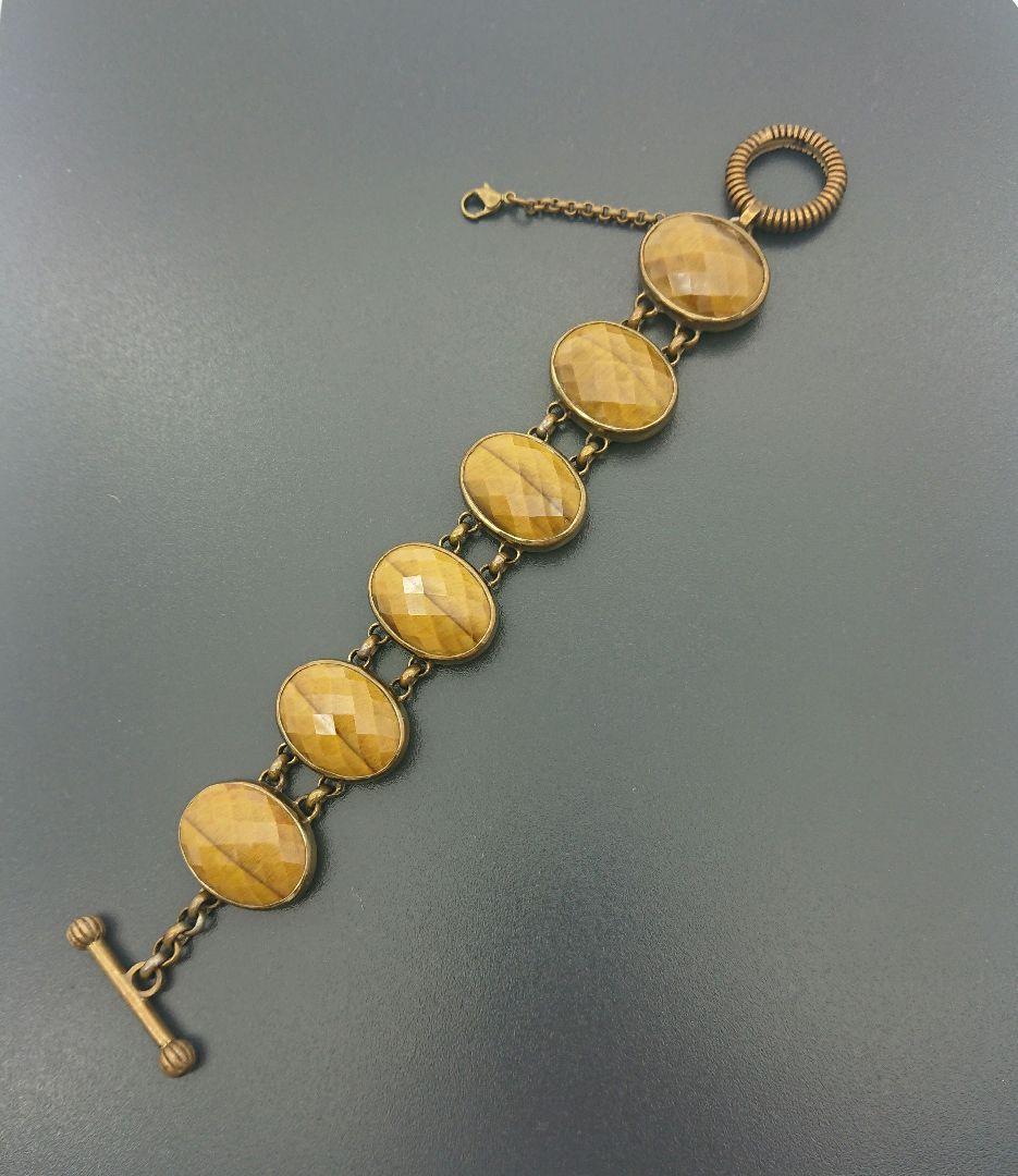 最終金額 スティーブンデュエック タイガーアイ ブレスレット