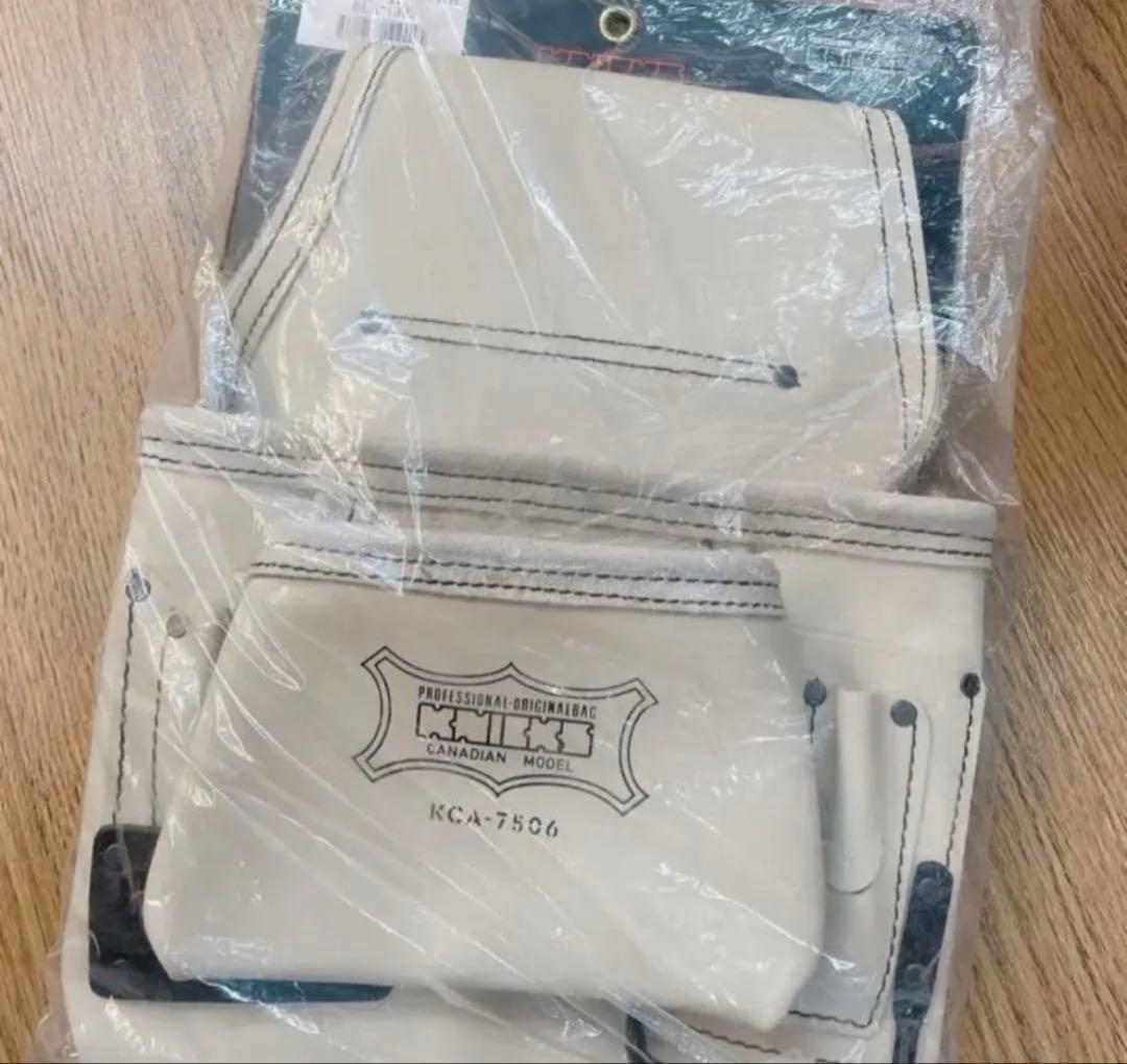 knicks ニックス 廃盤KCA-7509W 腰袋 腰道具 工具差し 釘袋