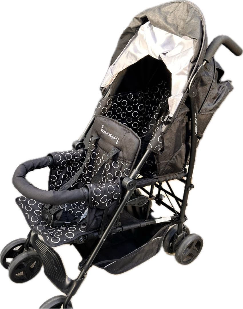 日本育児 kinderwagon DUOシティHOP 2人乗りベビーカー