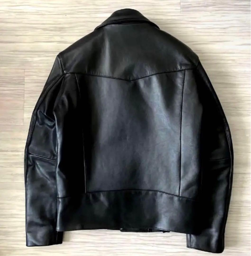 【シコ太郎】シングルライダースジャケット Rottweiler 牛革