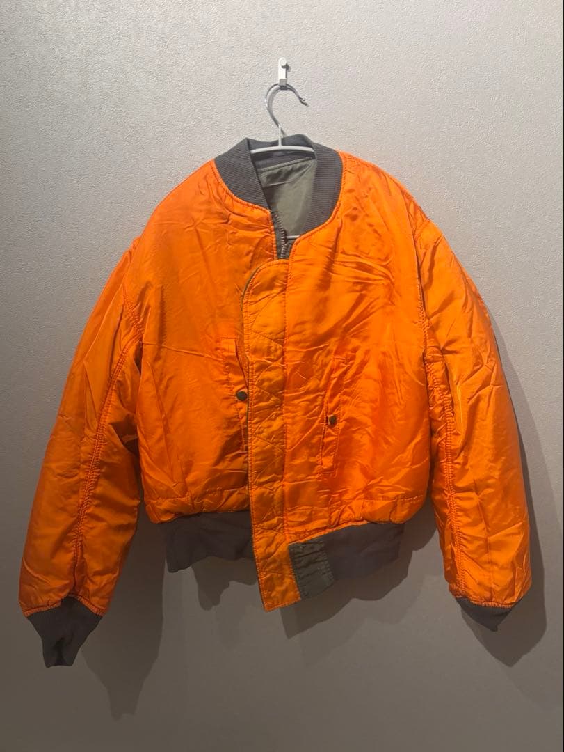 80s アメリカ製 alpha ma-1 旧タグ