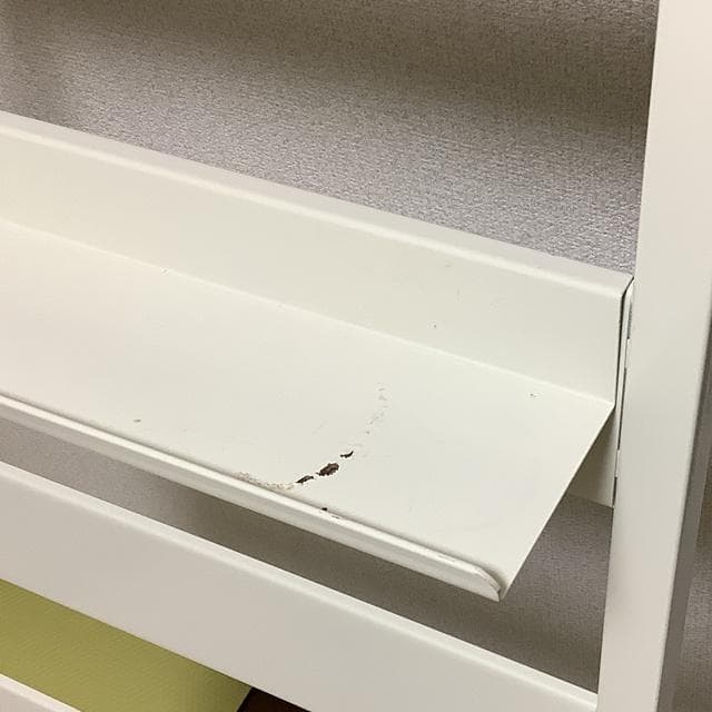 突っ張りパーテーション　壁面シェルフ　ラック 幅46cm