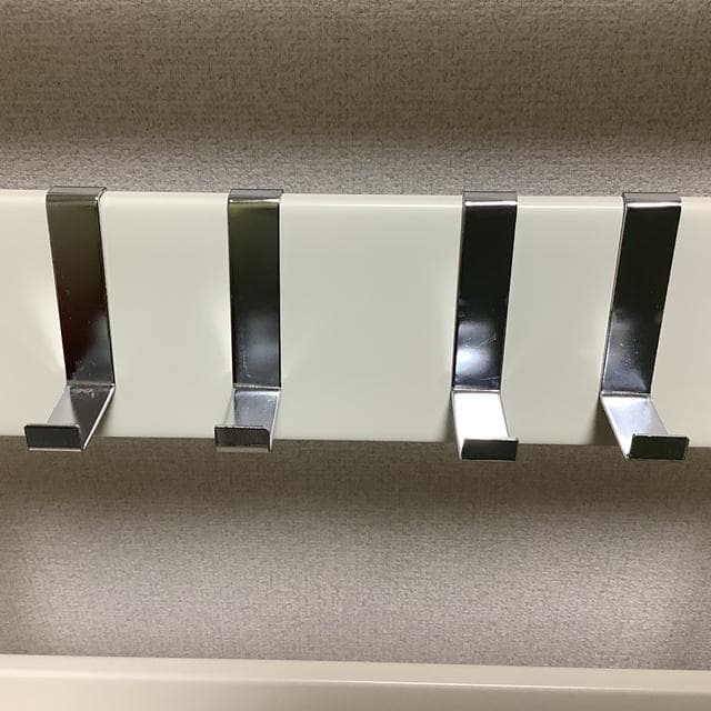 突っ張りパーテーション　壁面シェルフ　ラック 幅46cm