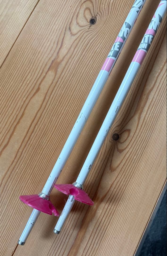 HEAD スキー 100 97cm ストック　セット　ジュニアスキー　こども