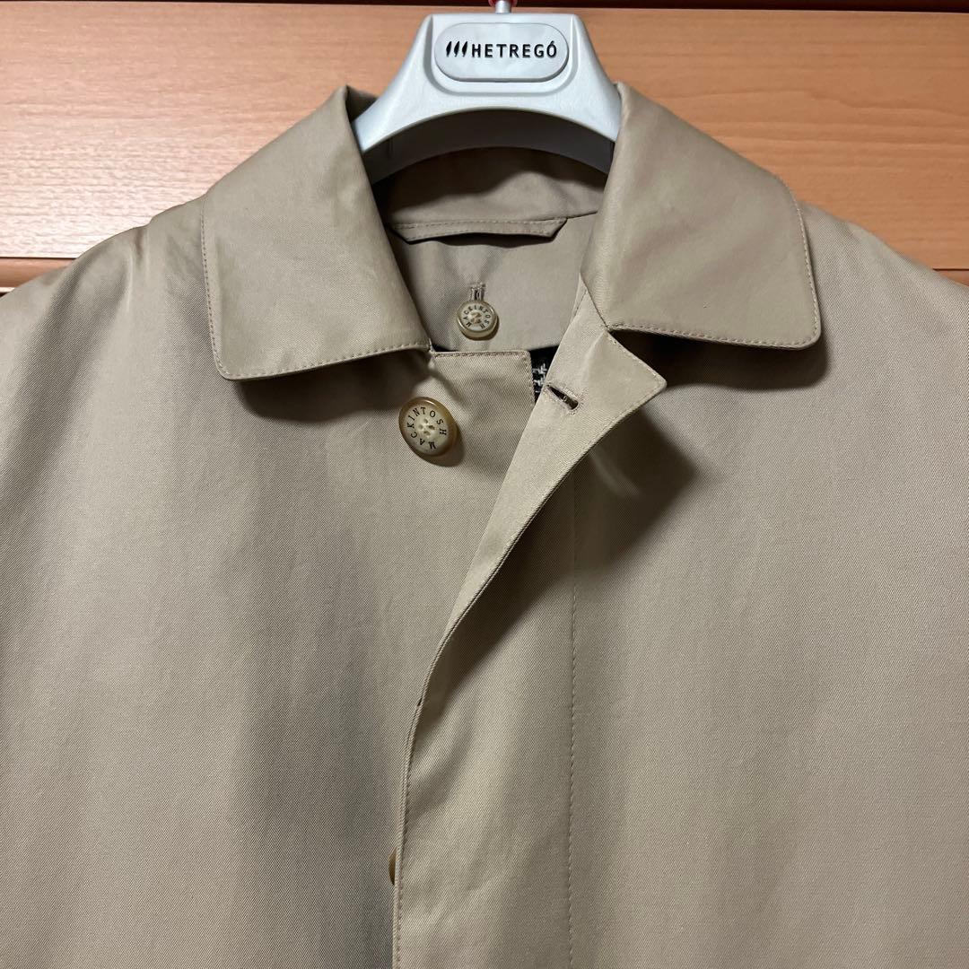 マッキントッシュ ステンカラーコート 36 Made in Scotland