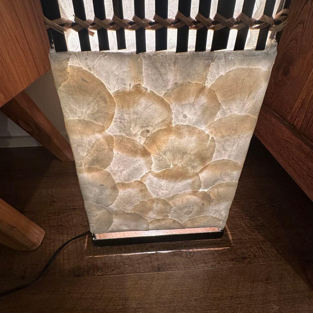 たまバリ島バンブーシェルフロアスタンド 2個セット通常55,000円が