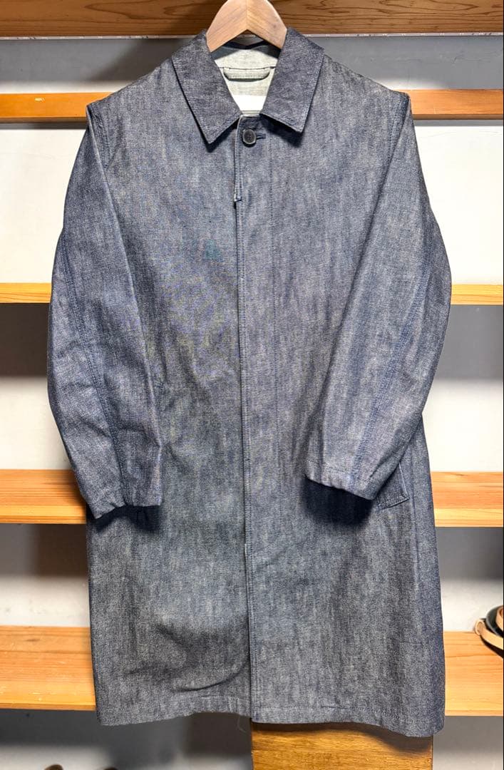 ス*ン様 【美品】MACKINTOSHダンケルトデニムステンカラーコート