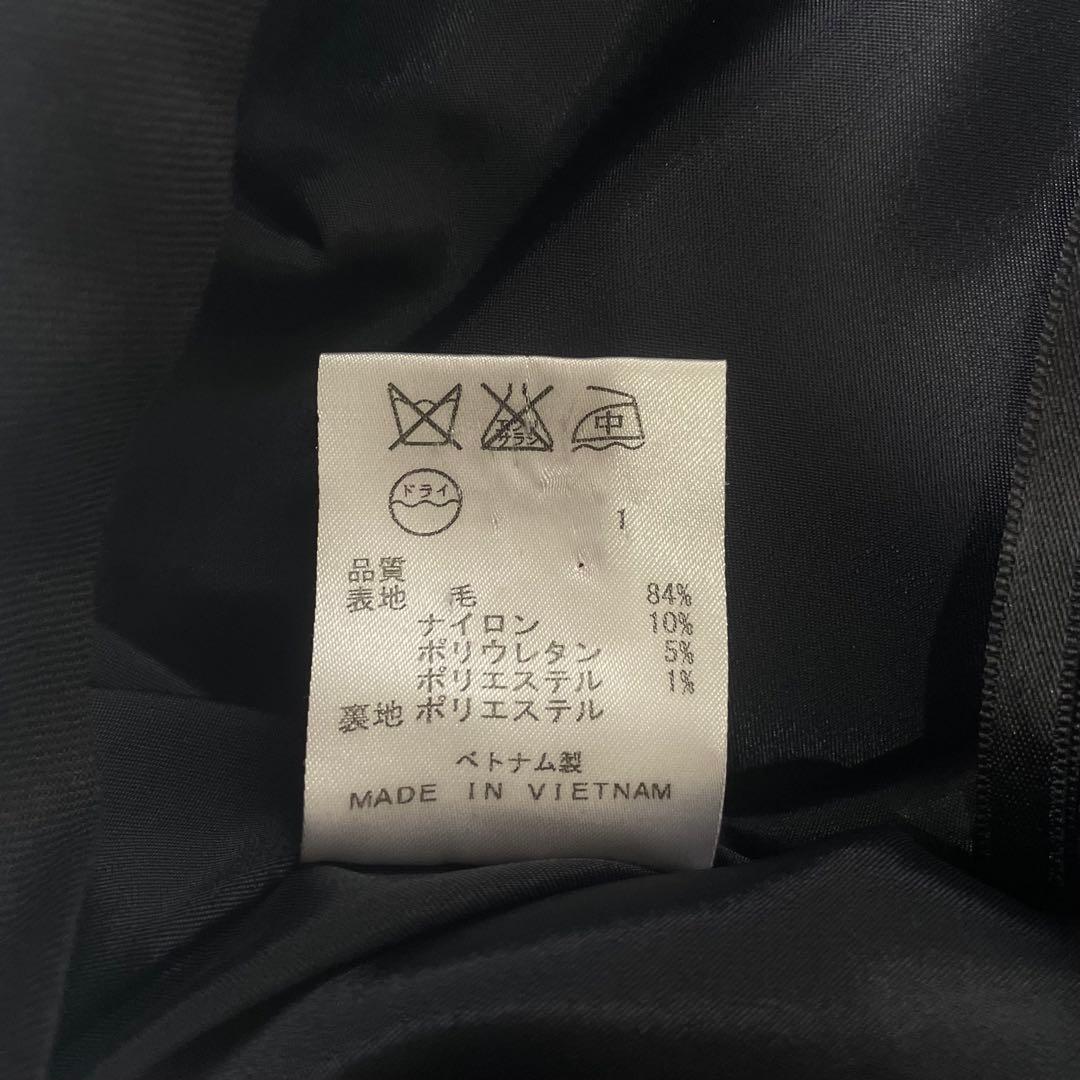 【美品】23区 オンワード樫山 セットアップ パンツスーツ ストライプ 38