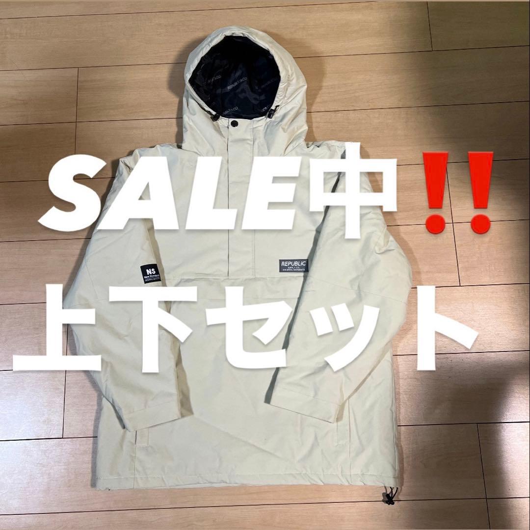 23-24 モデル REPUBLIC＆CO スノボウェアセットアップ