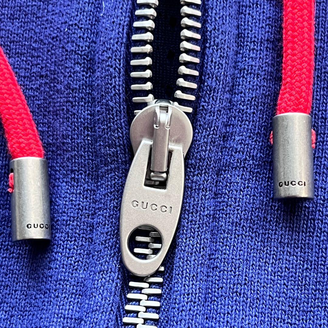 美品✨GUCCI × ノースフェイス コラボ ジップ パーカー 限定 レア