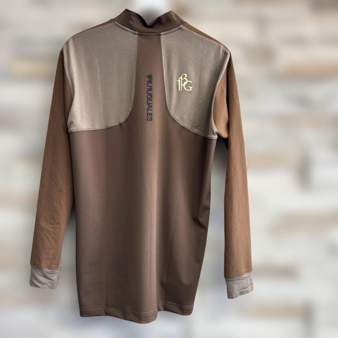 ウノピューウノウグァーレトレ　モックネックシャツ　サイズL