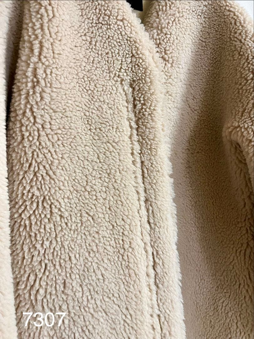 【美品】anuans アニュアンス ボンディングボアコート