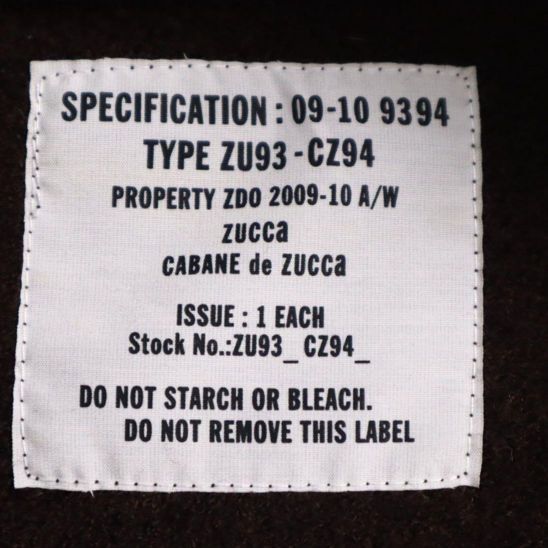 archive zucca 2009-10 ウール アーマーライダース ブルゾン