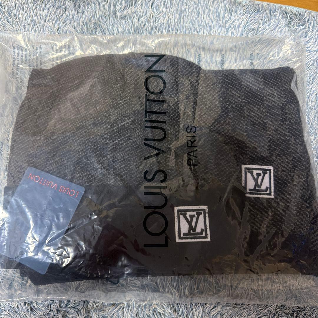 VUITTONマフラーニット帽セット
