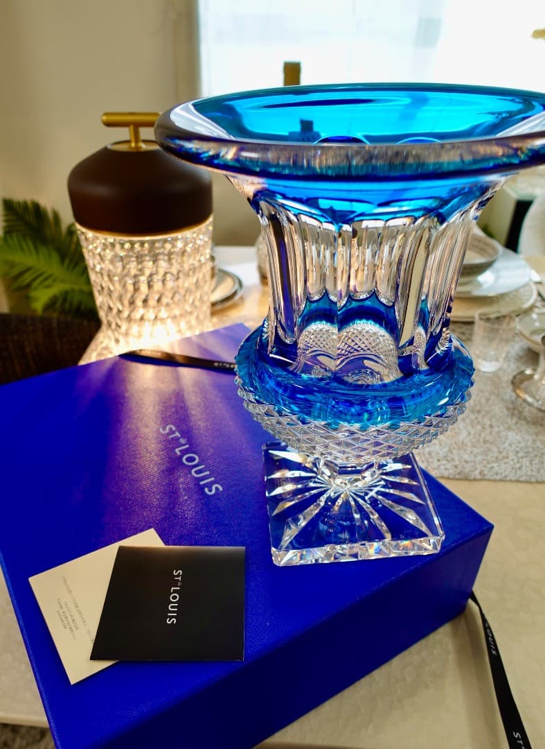 エルメス サンルイ ベース 花瓶 Saint Louis VERSAILLES