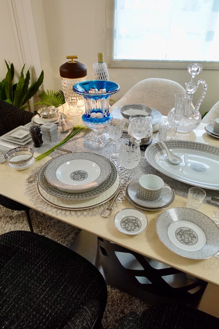 エルメス サンルイ ベース 花瓶 Saint Louis VERSAILLES