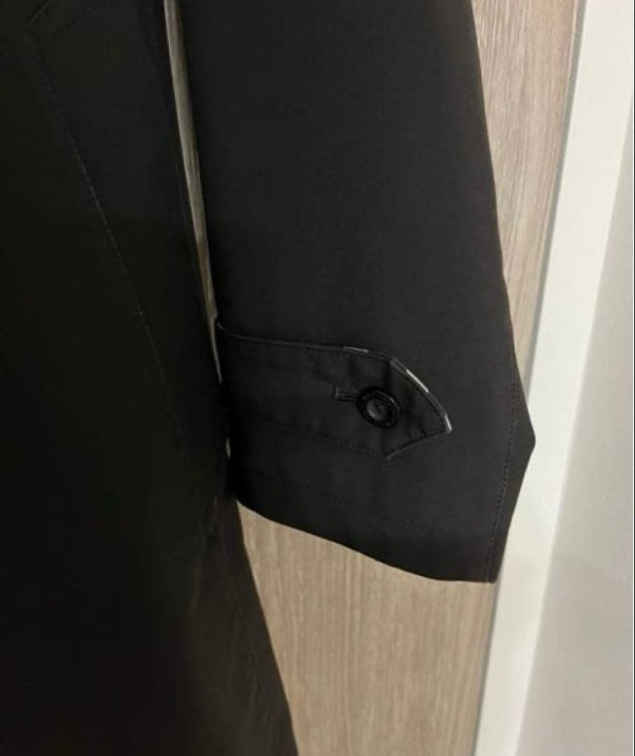 バーバリーブラックレーベル　ジャケット　トレンチコート チェック裏地　M 黒