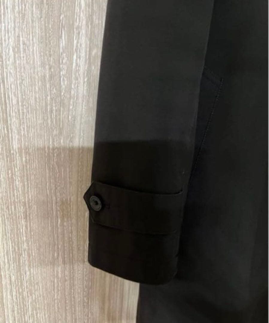 バーバリーブラックレーベル　ジャケット　トレンチコート チェック裏地　M 黒