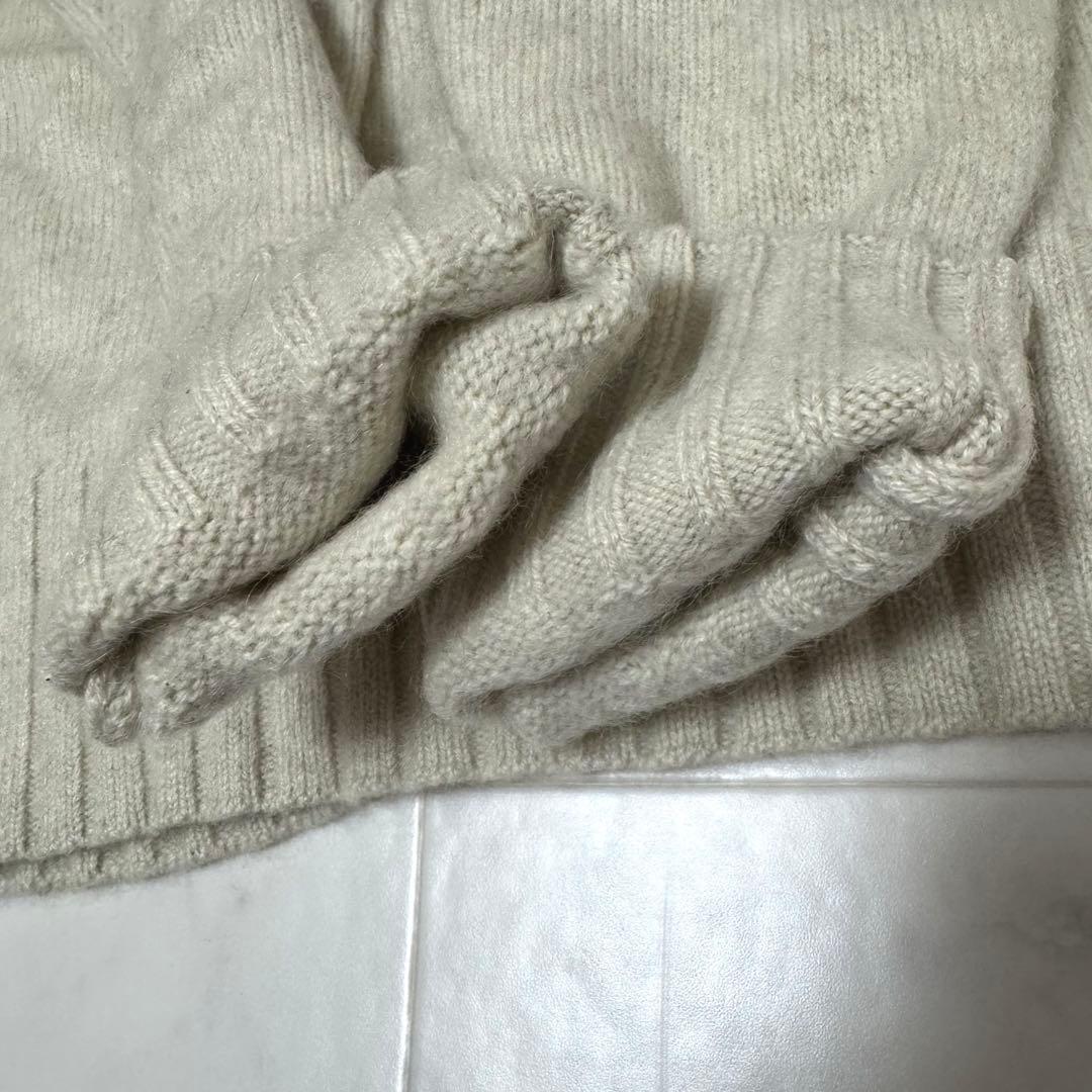 【極美品】 23AW Plage Yak Big プルオーバーナチュラル ニット