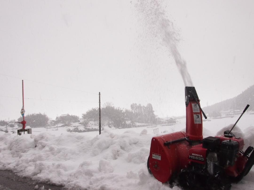 大雪注意ホンダ除雪機　HONDA　HS655　　実動富山、石川、金沢