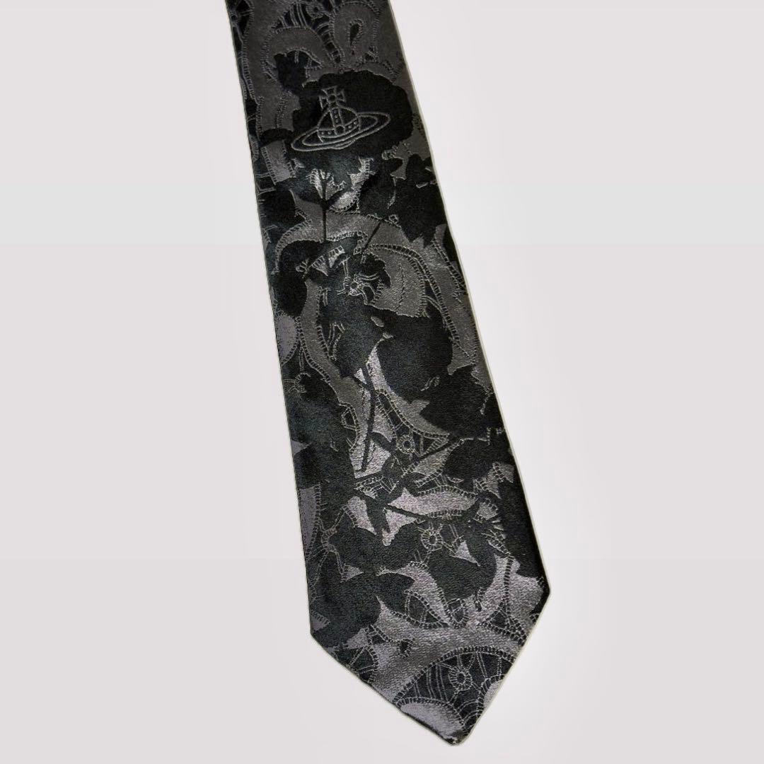 【vivienne westwood】【ネクタイ】【ヴィヴィアン】【総柄】オーブ